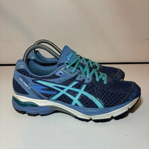 Asics Gel-Flux 3 Women's Size 8 Blue Athletic Sneakers T664Q Sport Running Shoes
